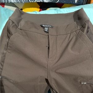 Athleta Brown Straight Leg Jeans with Comfortable Waistband